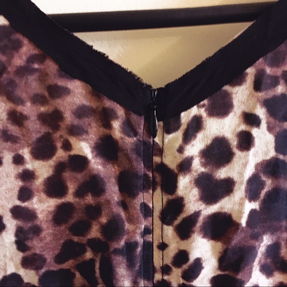 Isabel Marant Leopard Print Silk Dress Ruching 3 - Picture 6 of 6